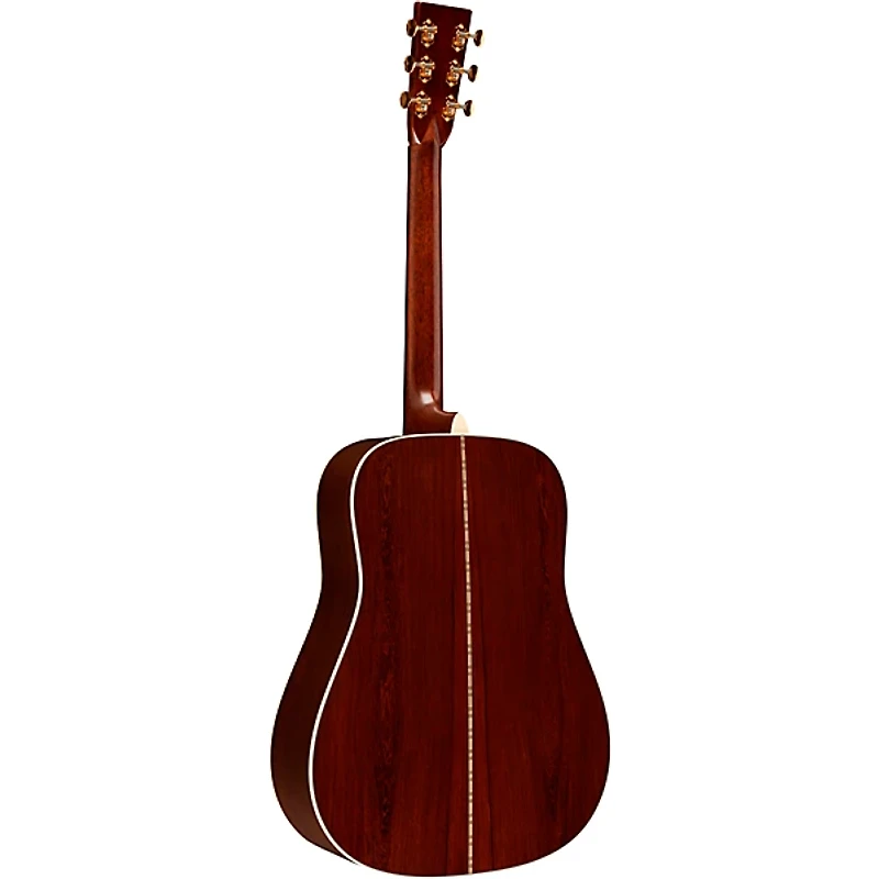 Martin Custom Shop 28 Style Dreadnought Premium Madagascar-Bearclaw Spruce Top Acoustic Guitar Natural
