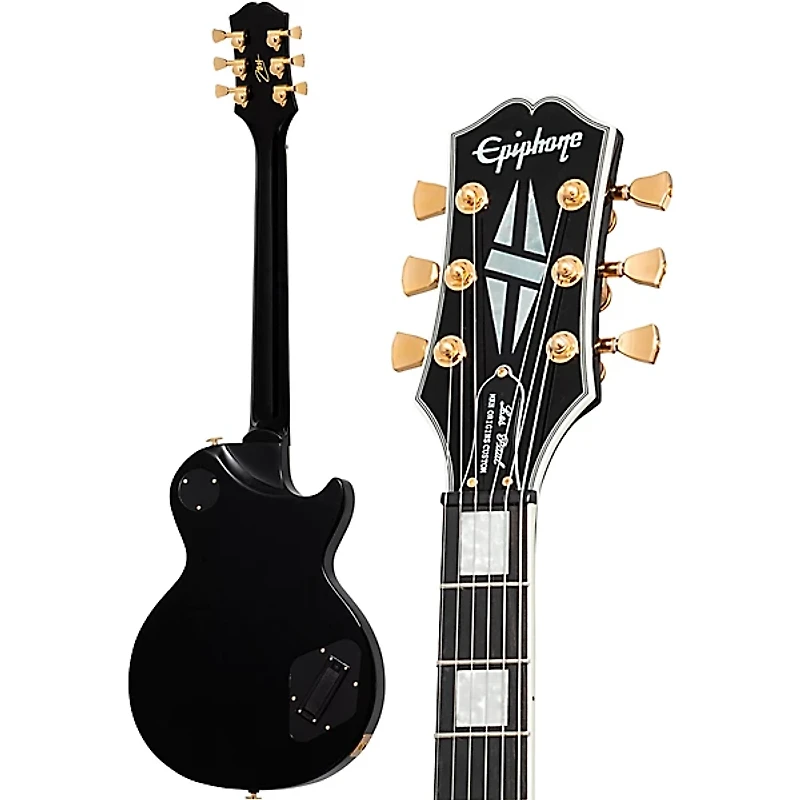 Epiphone Matt Heafy Les Paul Custom Origins Left-Handed Electric Guitar Ebony