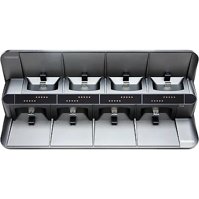 Shure SBC850 8-Bay Networked Docking Station for ULXD6 and ULXD8 transmitters