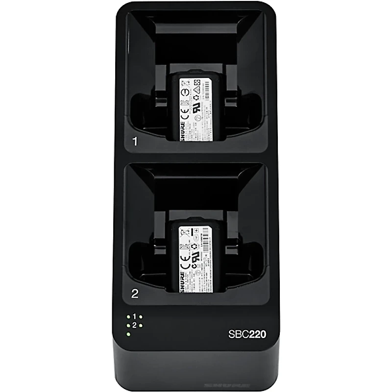 Shure SBC220 2-Bay Networked Docking Station