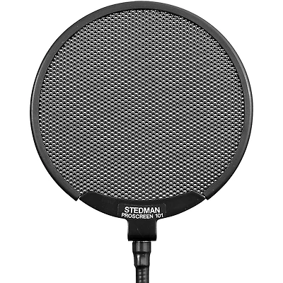 Stedman PS101 Custom Metal Pop Filter With Rubber Surround