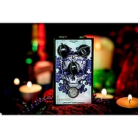 J.Rockett Audio Designs EL Hombre Overdrive Effects Pedal Silver/Purple/White