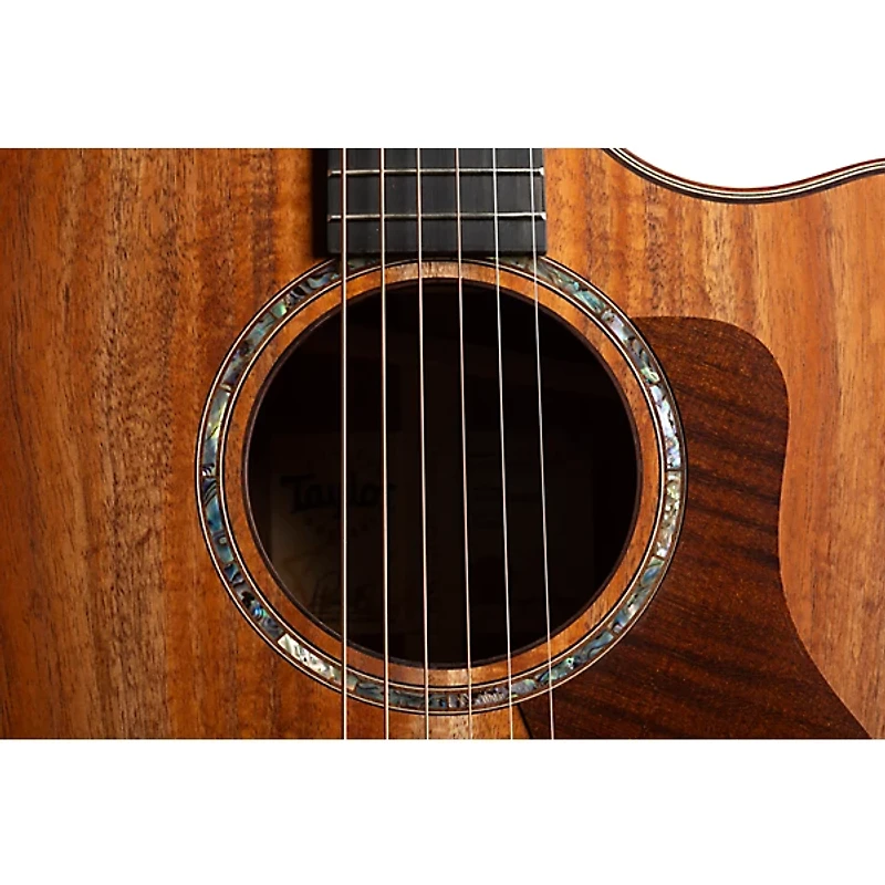 Taylor 724ce Koa Grand Auditorium Acoustic-Electric Guitar Natural