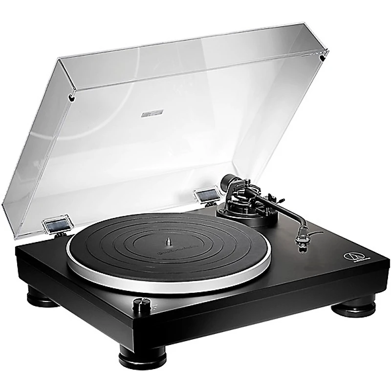 Audio-Technica AT-LP5X Fully Manual Direct-Drive Turntable, Black