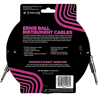 Ernie Ball Braided Straight to Straight Instrument Cable