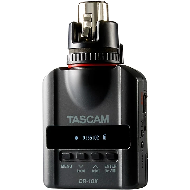 TASCAM DR-10X XLR Plug-on Compact Recorder