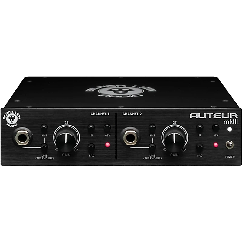 Black Lion Audio Auteur MKIII 2-Channel Transformer-Coupled Microphone Preamp