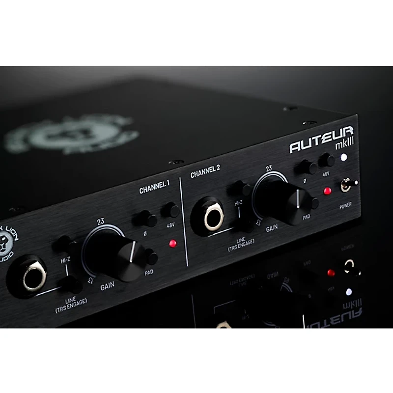 Black Lion Audio Auteur MKIII 2-Channel Transformer-Coupled Microphone Preamp