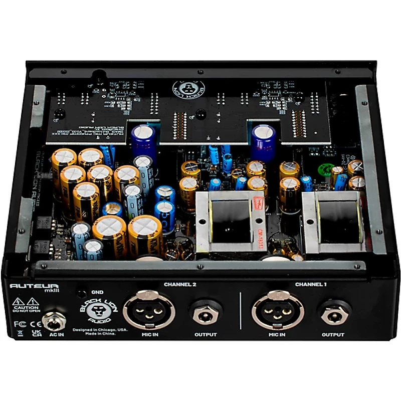 Black Lion Audio Auteur MKIII 2-Channel Transformer-Coupled Microphone Preamp