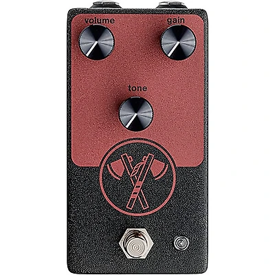 NativeAudio War Party Overdrive/Distortion Effects Pedal Black and Red