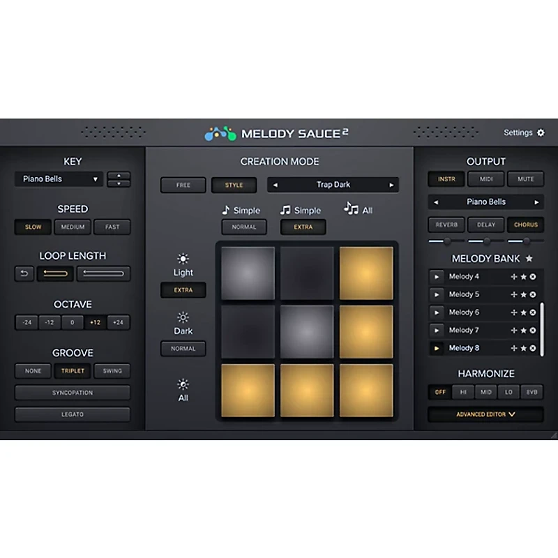 EvaBeat Melody Sauce 2 Effects Plug-in