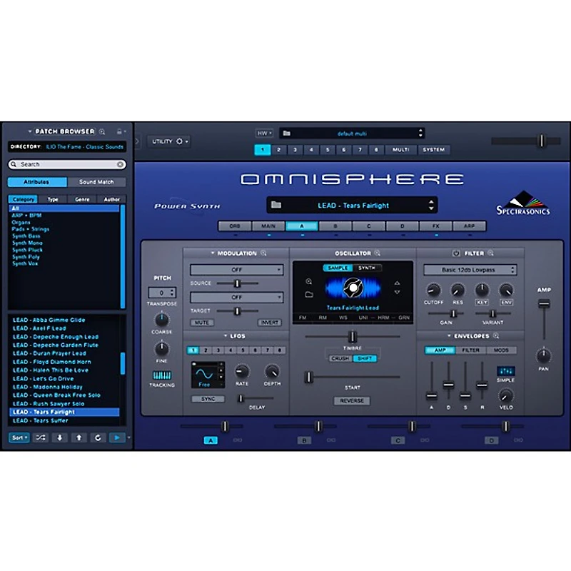 Ilio The Fame Series: Bundle - Patch Library for Omnisphere 2.6 or Higher