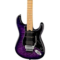 Charvel Marco Sfogli Signature Pro-Mod So-Cal Style 1 HSS Electric Guitar Transparent Purple Burst