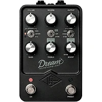 Universal Audio UAFX Dream '65 Reverb Amp Effects Pedal - Black