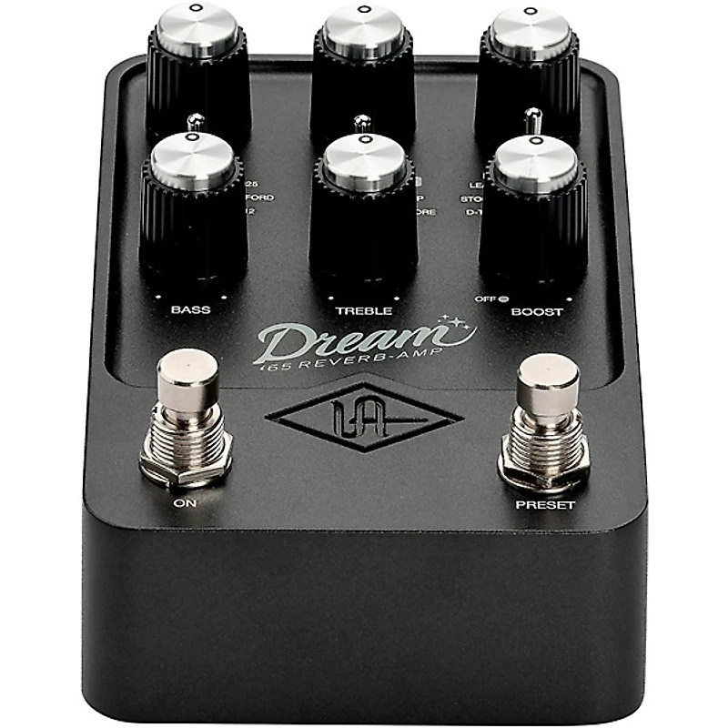 Universal Audio UAFX Dream '65 Reverb Amp Effects Pedal - Black