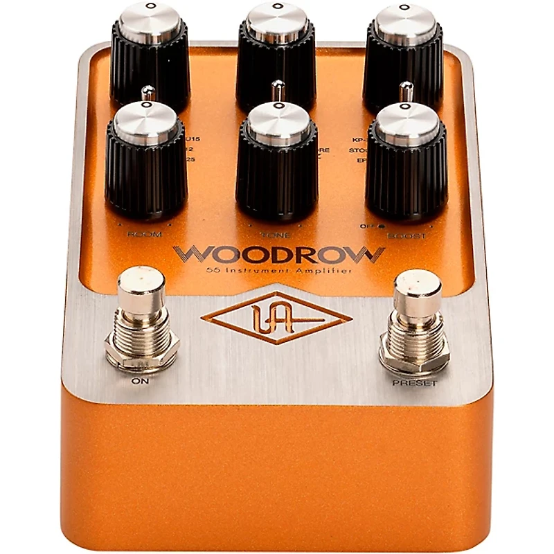 Universal Audio UAFX Woodrow '55 Instrument Amplifier Effects Pedal - Copper