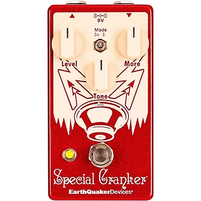 EarthQuaker Devices Special Cranker Overdrive Effects Pedal Cherry Bomb