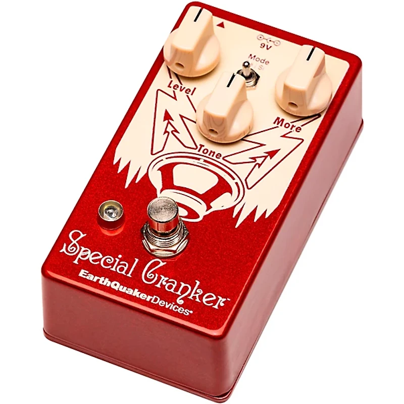 EarthQuaker Devices Special Cranker Overdrive Effects Pedal Cherry Bomb