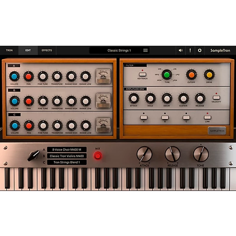 IK Multimedia SampleTron 2 Crossgrade from Any IK Multimedia Products Worth $99 or More