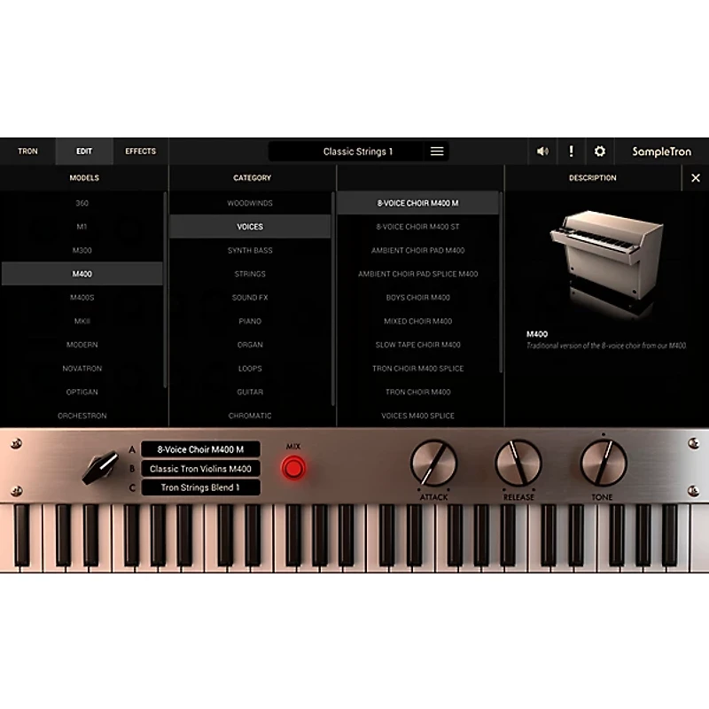 IK Multimedia SampleTron 2 Crossgrade from Any IK Multimedia Products Worth $99 or More