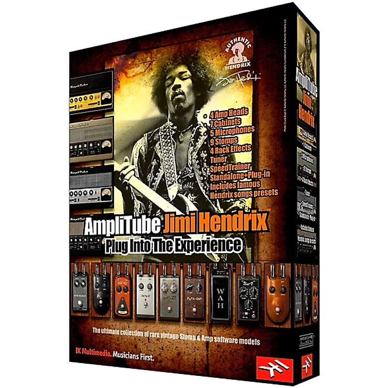 IK Multimedia AmpliTube Jimi Hendrix Software Suite - Anniversary Collection