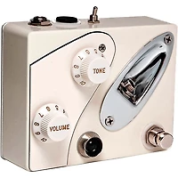 CopperSound Pedals Strategy V2 Preamp Two-Channel Preamp & Overdrive Effects Pedal Olympic White