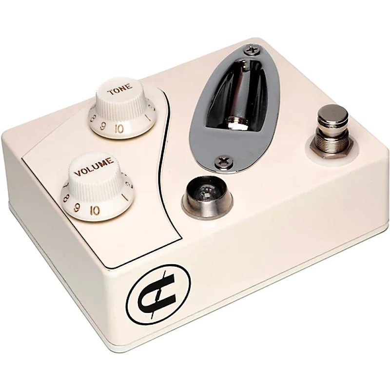 CopperSound Pedals Strategy V2 Preamp Two-Channel Preamp & Overdrive Effects Pedal Olympic White