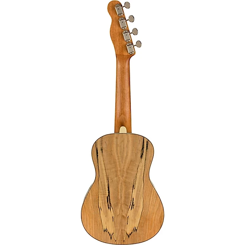 Fender Zuma Exotic Spalted Maple Concert Ukulele Natural