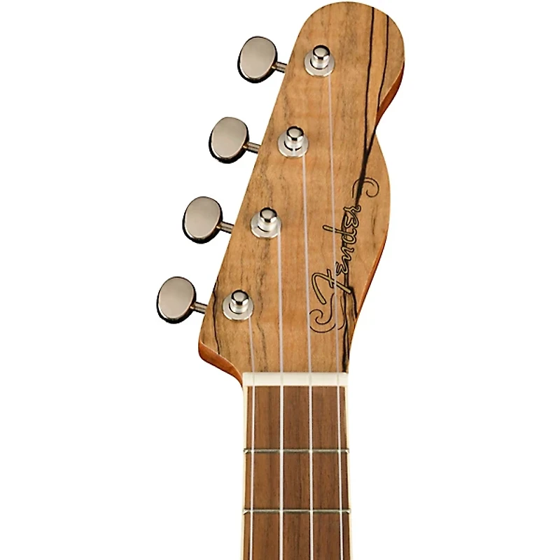 Fender Zuma Exotic Spalted Maple Concert Ukulele Natural