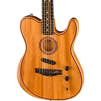 Fender American Acoustasonic Telecaster All-Mahogany Acoustic-Electric Guitar
