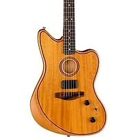 Fender American Acoustasonic Jazzmaster All-Mahogany Acoustic-Electric Guitar