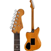 Fender American Acoustasonic Jazzmaster All-Mahogany Acoustic-Electric Guitar