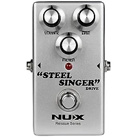 NUX Reissue Series Steel Singer Drive Effects Pedal Silver