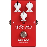 NUX Reissue Series XTC Overdrive Effects Pedal Red