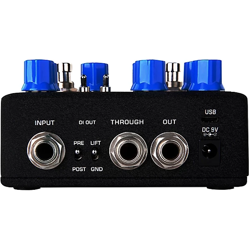 NUX Melvin Lee Davis Bass Preamp + DI Pedal Black