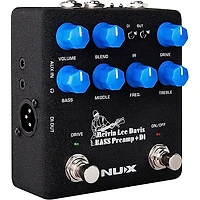 NUX Melvin Lee Davis Bass Preamp + DI Pedal Black