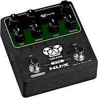 NUX Tape Echo Multi Tape Head Space Echo With Tap Tempo and Looper Effects Pedal Black
