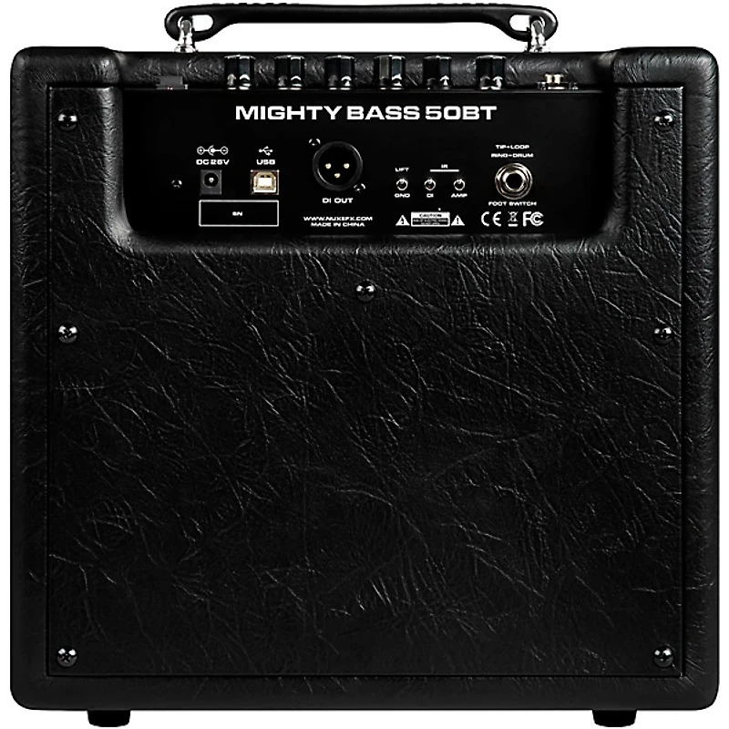 NUX Mighty Bass 50 BT 50W Digital Modeling Bass Amplifier with Bluetooth Black