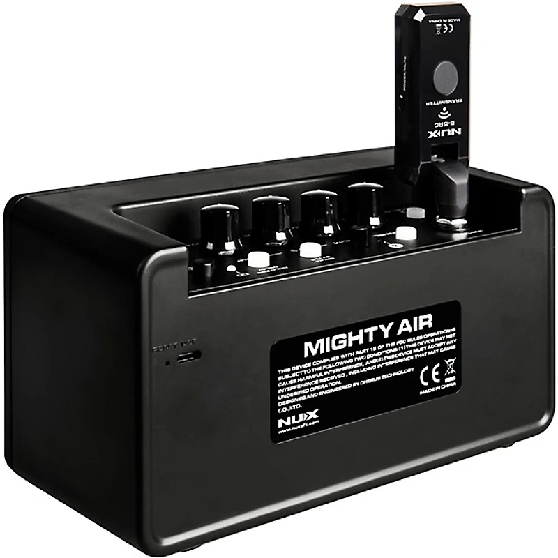 NUX Mighty Air Stereo Wireless Modeling Guitar Amp With Bluetooth Black