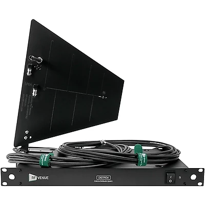 RF Venue DFINDISTRO4 4CH Antenna Distributor with Cables