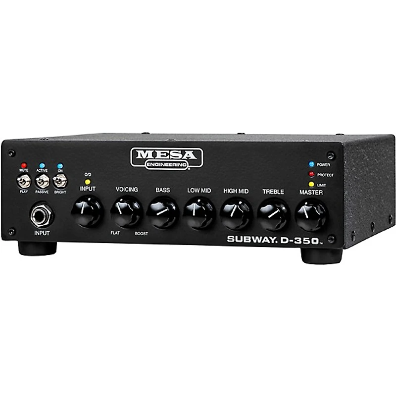 MESA/Boogie Subway D-350 Ultra-Compact Solid State Bass Head Black