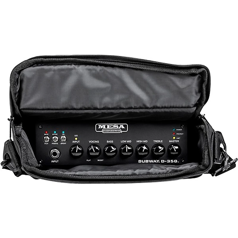 MESA/Boogie Subway D-350 Ultra-Compact Solid State Bass Head Black