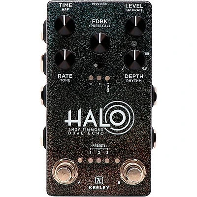 Keeley Halo Andy Timmons Dual Echo Signature Effects Pedal -