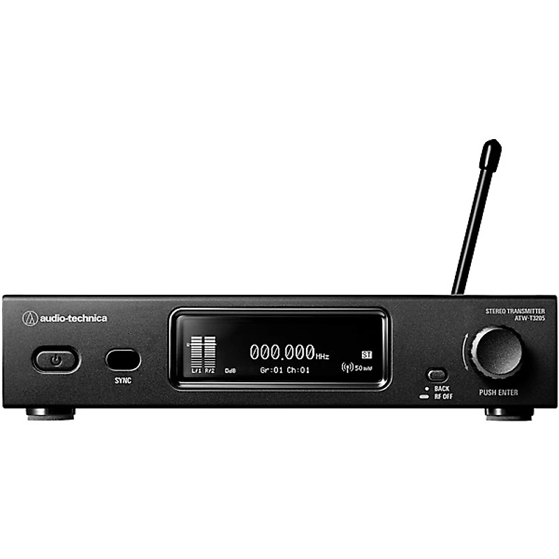 Audio-Technica ATW-3255 3000 Series Wireless In-Ear Monitor System Black