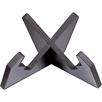 Gator Frameworks GFW-ELITEGTRXSTD-BLK Elite Series Guitar X Style Stand in Black Finish Black