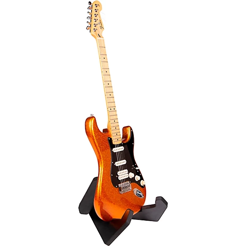 Gator Frameworks GFW-ELITEGTRXSTD-BLK Elite Series Guitar X Style Stand in Black Finish Black