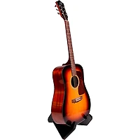 Gator Frameworks GFW-ELITEGTRXSTD-BLK Elite Series Guitar X Style Stand in Black Finish Black