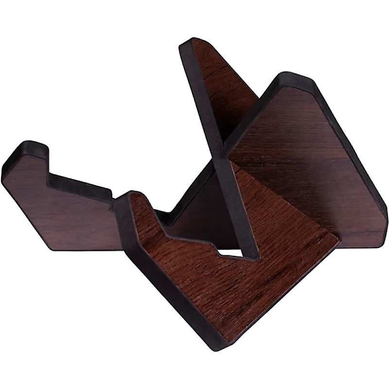 Gator Frameworks GFW-ELITEGTRXSTD-BRN Elite Series Guitar X Style Stand in Dark Walnut Brown Finish Walnut