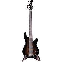 Gator Frameworks GFW-ELITEGTRXSTD-BRN Elite Series Guitar X Style Stand in Dark Walnut Brown Finish Walnut