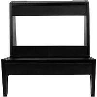 Gator Frameworks GFW-ELITEGTRAMPSM-BLK Elite Series Small Combo Guitar Amp Stand in Black Finish Black